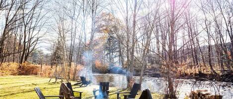 Overnatningsstedets område