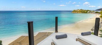 Elevated Beachside Charm with Living Area with Unmatched Caribbean Serenity