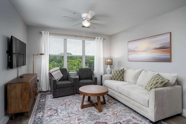 Área de sala de estar