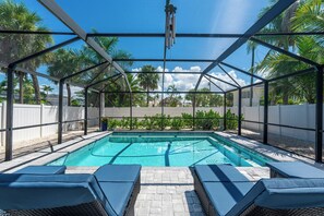 Pool - ☀️ Private Pool - Sea Glass ☀️ (Fort Myers Beach)