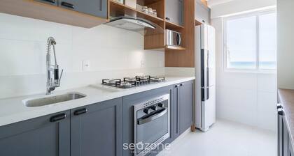 2BR Seaview apt Near Itapema Beach Sem501