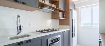 2BR Seaview apt Near Itapema Beach Sem501