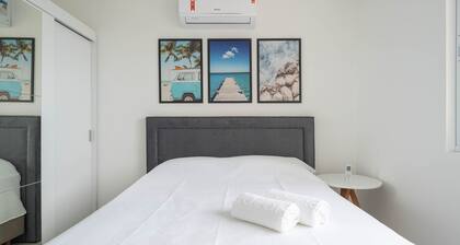 2BR Seaview apt Near Itapema Beach Sem501