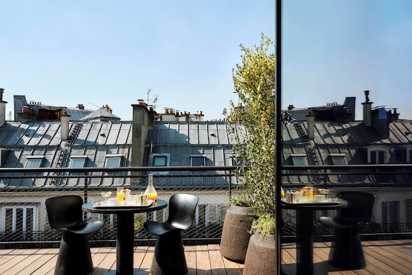 Quarto casal júnior | Terraço/pátio