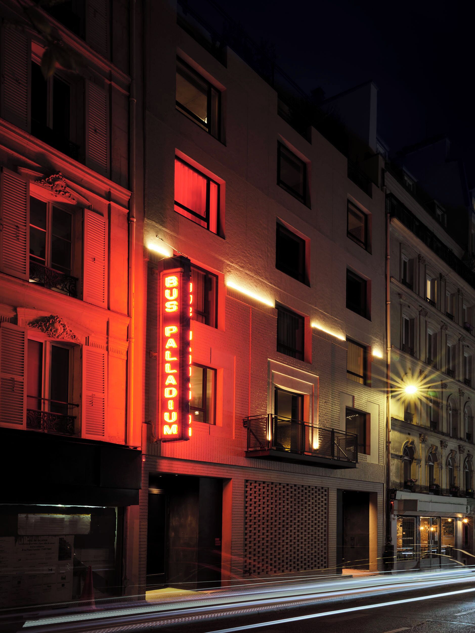 Fassade der Unterkunft