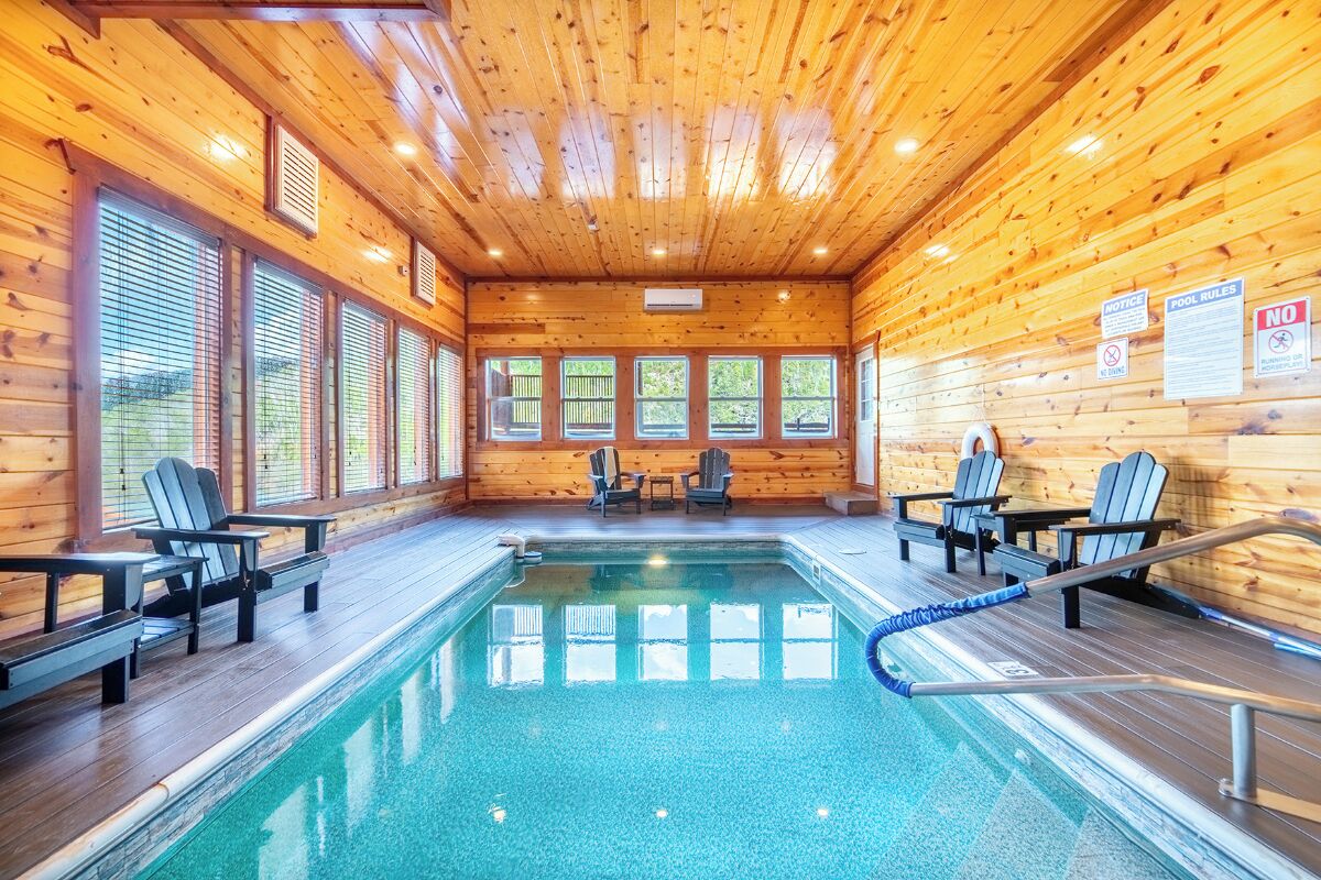 Piscine couverte, piscine chauffée