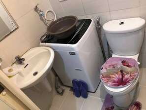 Studio, 1 phòng ngủ, phù hợp cho người khuyết tật, hút thuốc | Phòng tắm