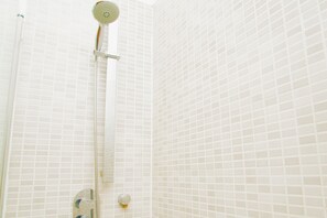 Towels, soap, toilet paper