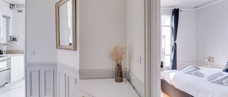 1 chambre, fer et planche à repasser, Wi-Fi, draps fournis