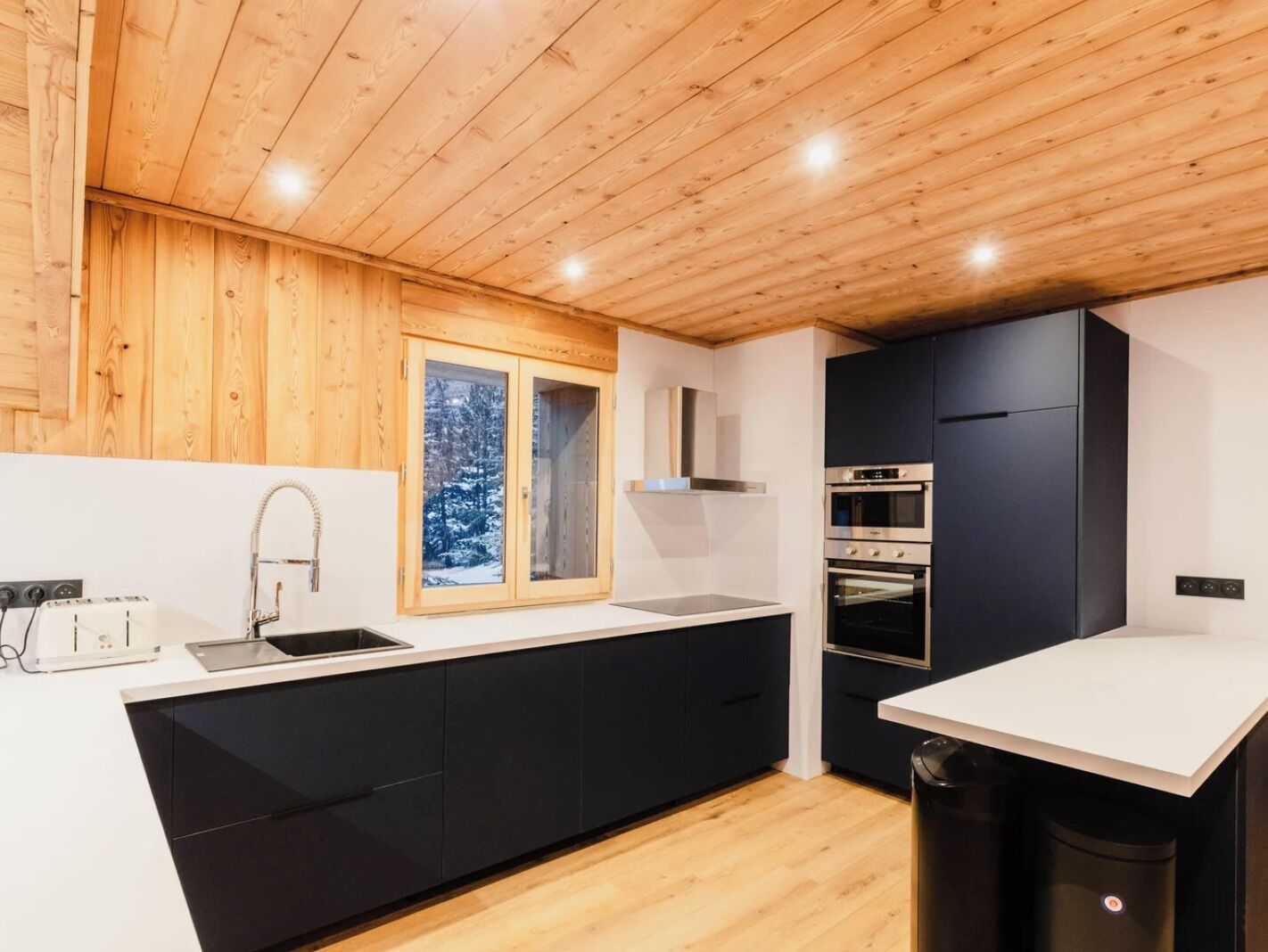 Mikrovågsugn, ugn, spishäll och diskmaskin