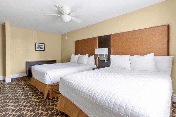 Settle into two cozy beds for effortless group stays.