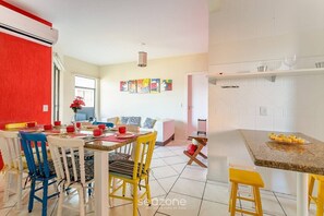 Dining - Apartment 110m From Ingleses Beach Eve0104 (Florianópolis)