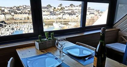 T2 duplex apartment facing the marina