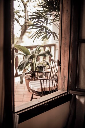 Habitació doble, balcó, vistes al jardí | Wifi gratuïta 