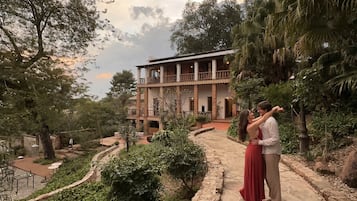 Fachada da propriedade