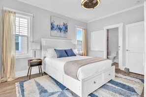 5 bedrooms, iron/ironing board, travel crib, WiFi