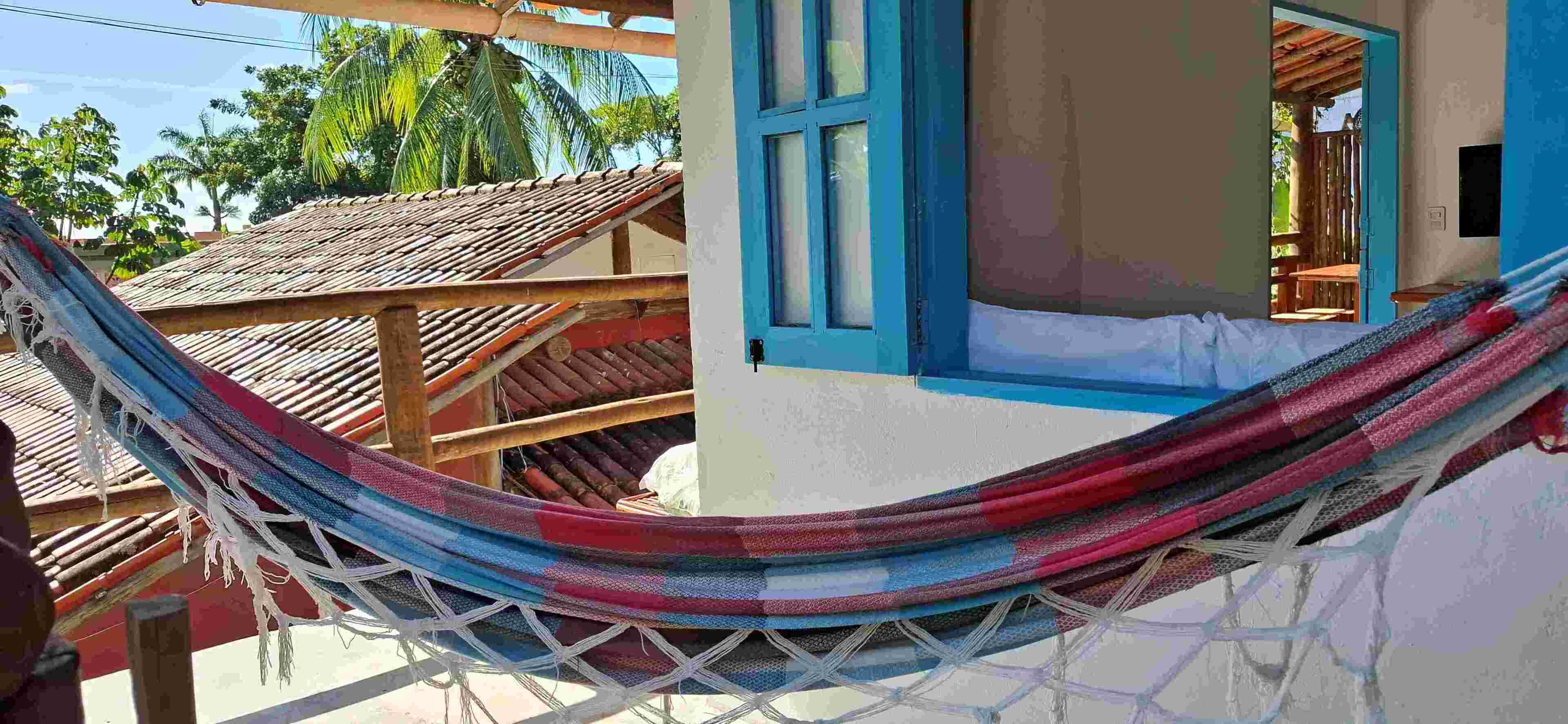 Estúdio superior, 1 cama de casal, vista para o jardim | Sacada