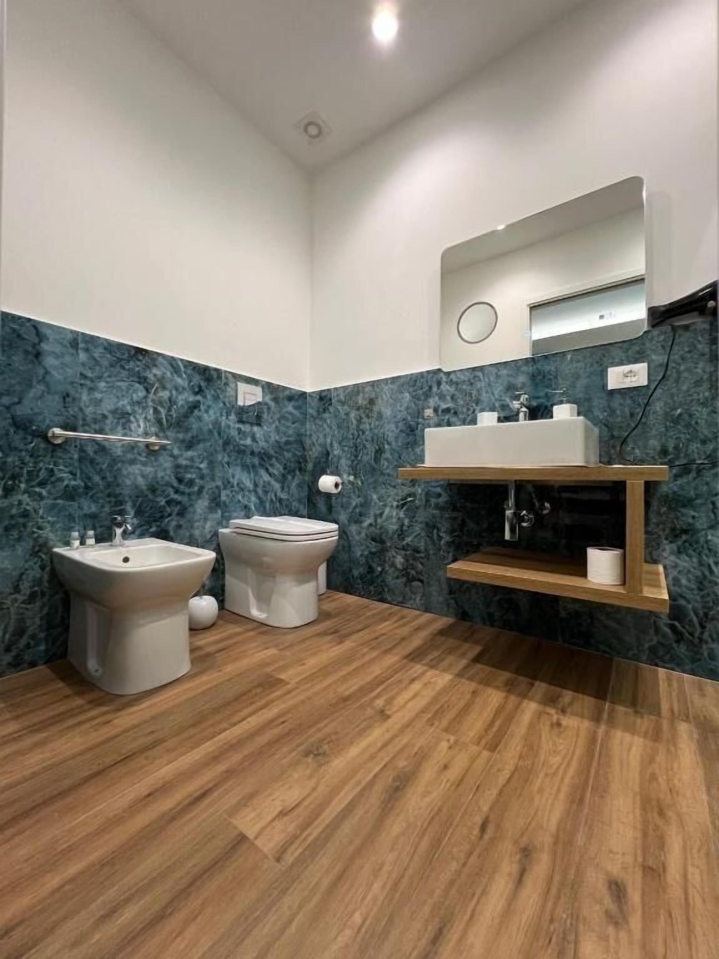 Doppelzimmer, Balkon, Meerblick | Badezimmer | Bidet