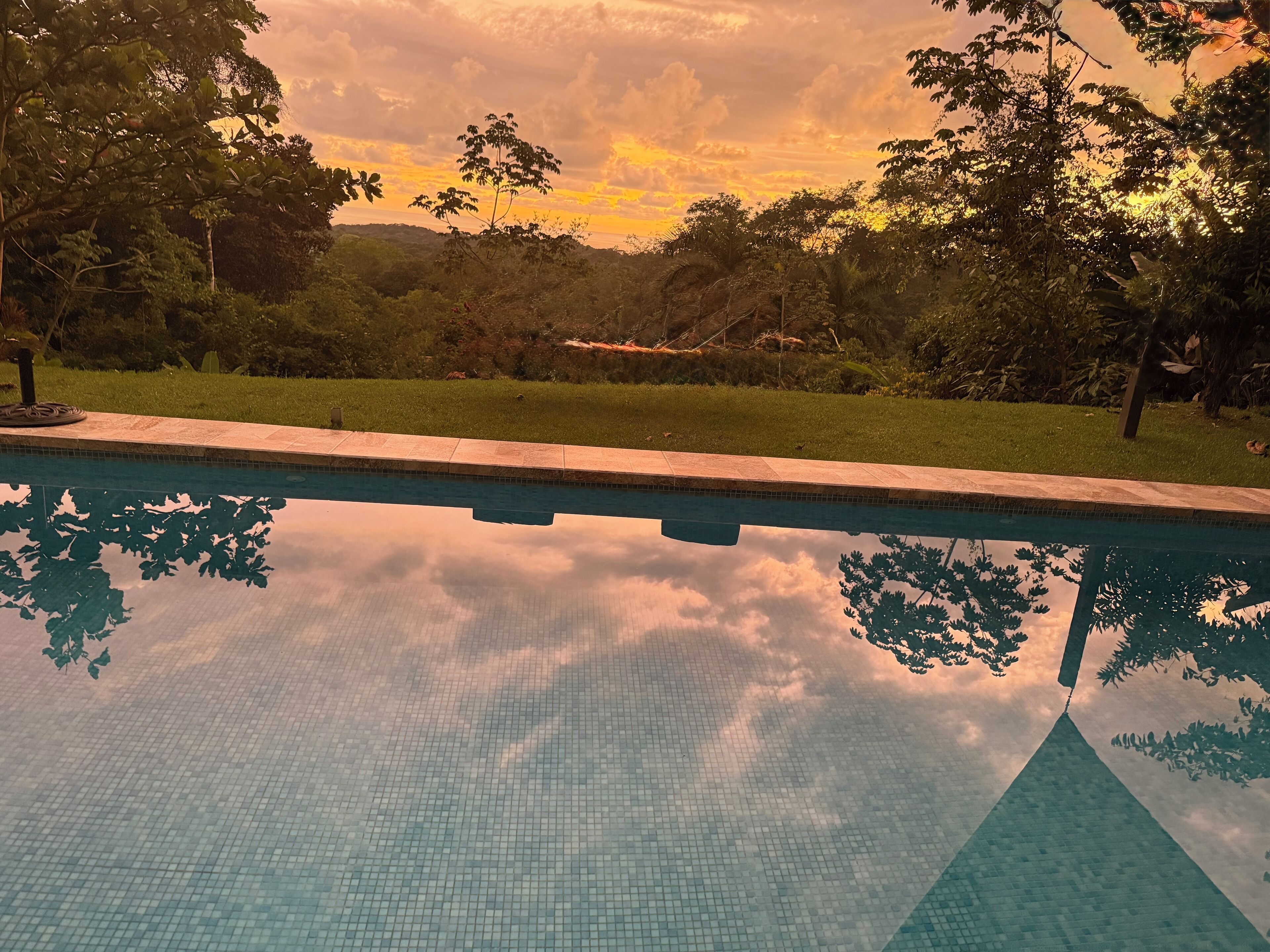 Alberca al aire libre 