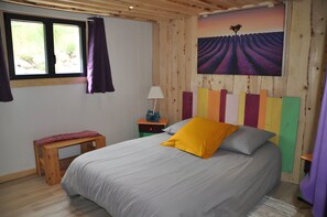 1 makuuhuone, vuodevaatteet