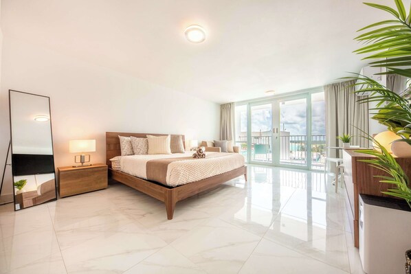 1 chambre, bureau, fer et planche à repasser, Wi-Fi