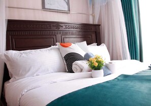 1 chambre, fer et planche à repasser, Wi-Fi, draps fournis
