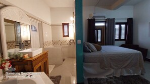 2 chambres, fer et planche à repasser, Wi-Fi, draps fournis