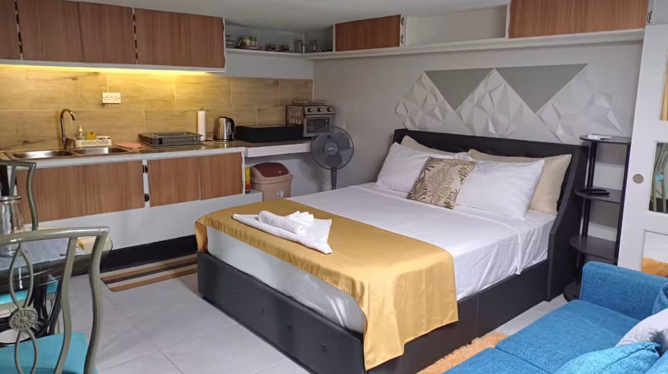 1 chambre, fer et planche à repasser, Wi-Fi, draps fournis