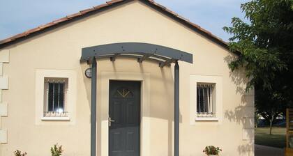Single-storey residential house overlooking shady park.