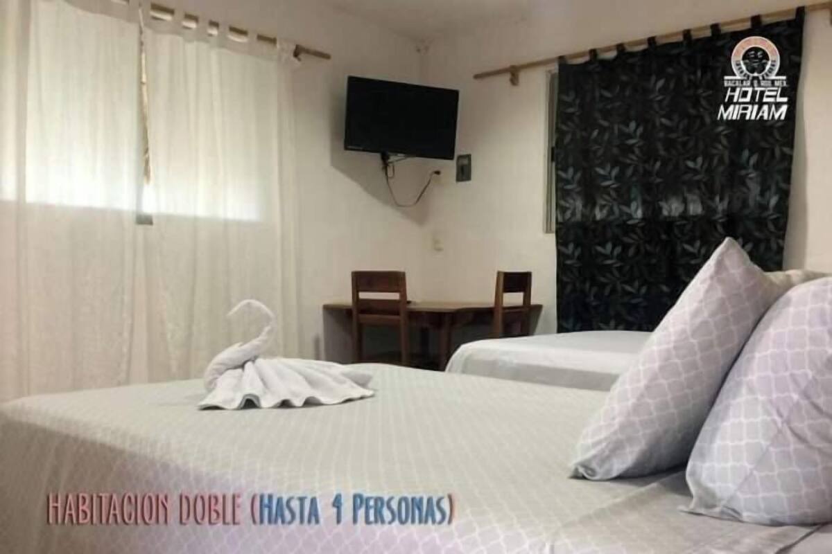 Basic Double Room, 2 Double Beds, Air conditioning, Garden View