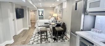 Richmond hill bright semi-basement studio close to Yonge st