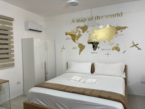 1 quarto, escrivaninha, ferros/tábuas de passar roupa, Wi-Fi