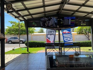 Outdoor dining - 1 bedroom Penthouse @Pyramid (Sosúa)