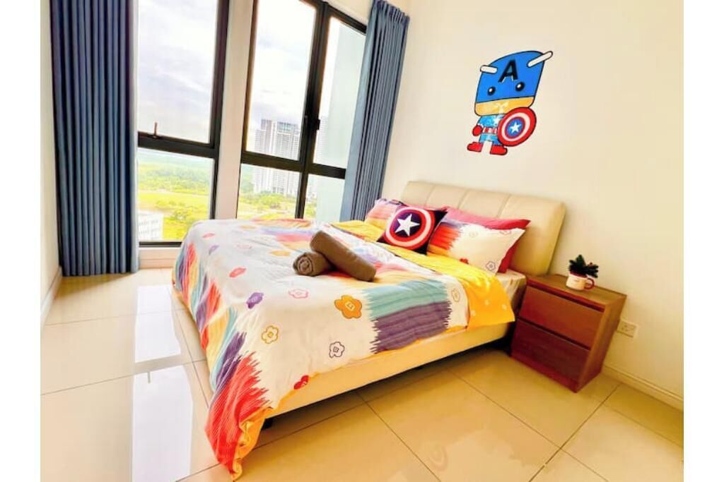 3 bedrooms, iron/ironing board, free WiFi, bed sheets