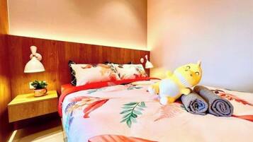 2 bedrooms, iron/ironing board, free WiFi, bed sheets