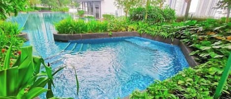 Alberca al aire libre