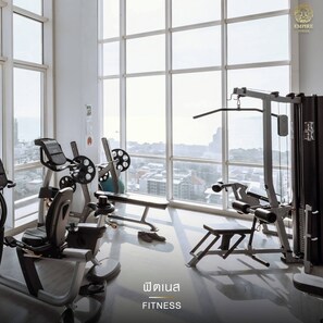 Apartment, 2 Bedrooms, Accessible, Smoking | Fitness studio