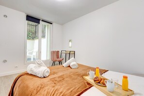 1 chambre, accès Internet, draps fournis