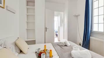 1 chambre, fer et planche Ă repasser, accĂšs Internet, draps fournis