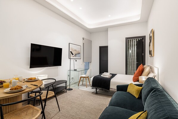 1 chambre, fer et planche à repasser, Wi-Fi gratuit, draps fournis