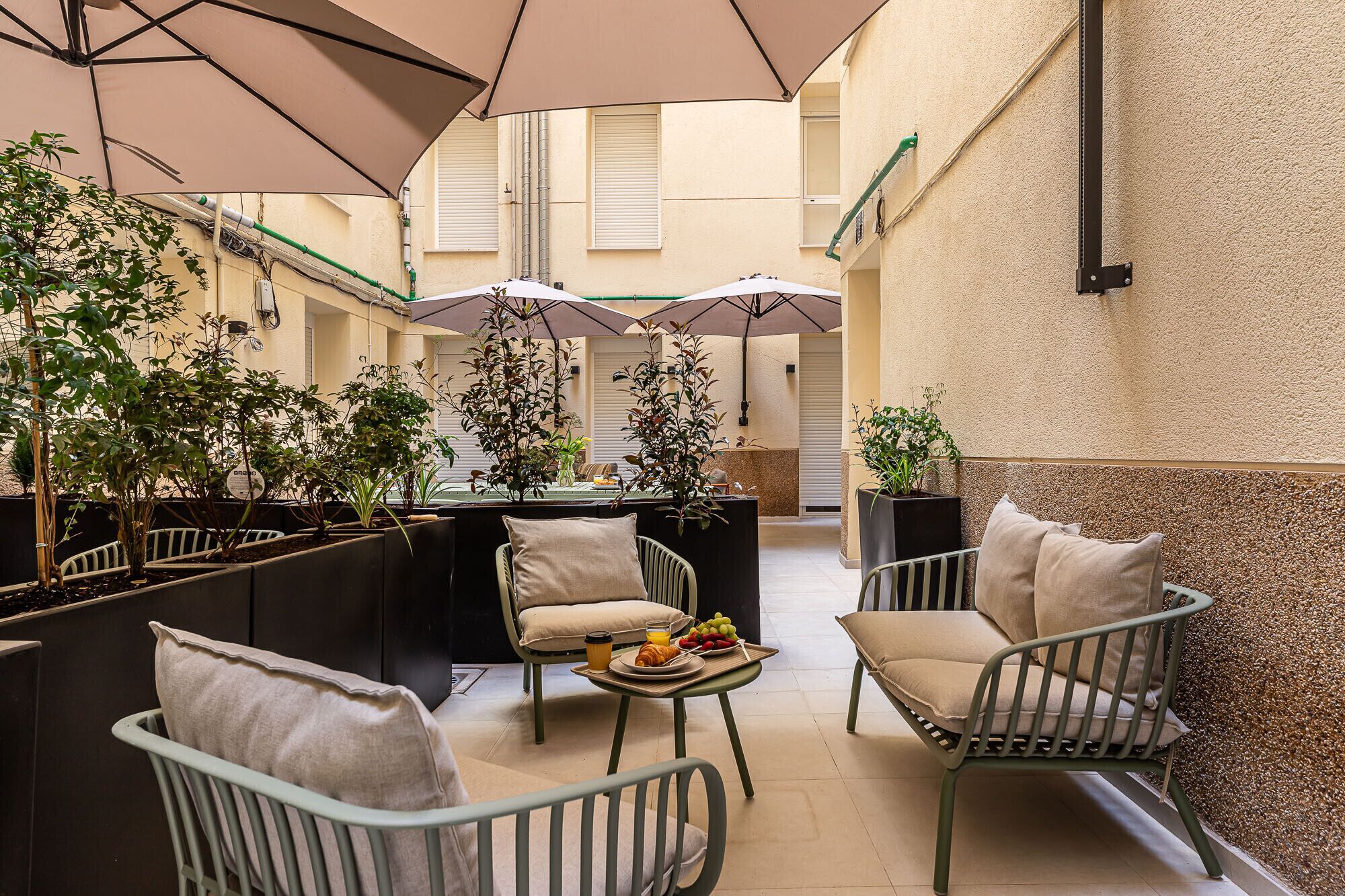 Enceinte de l’hébergement