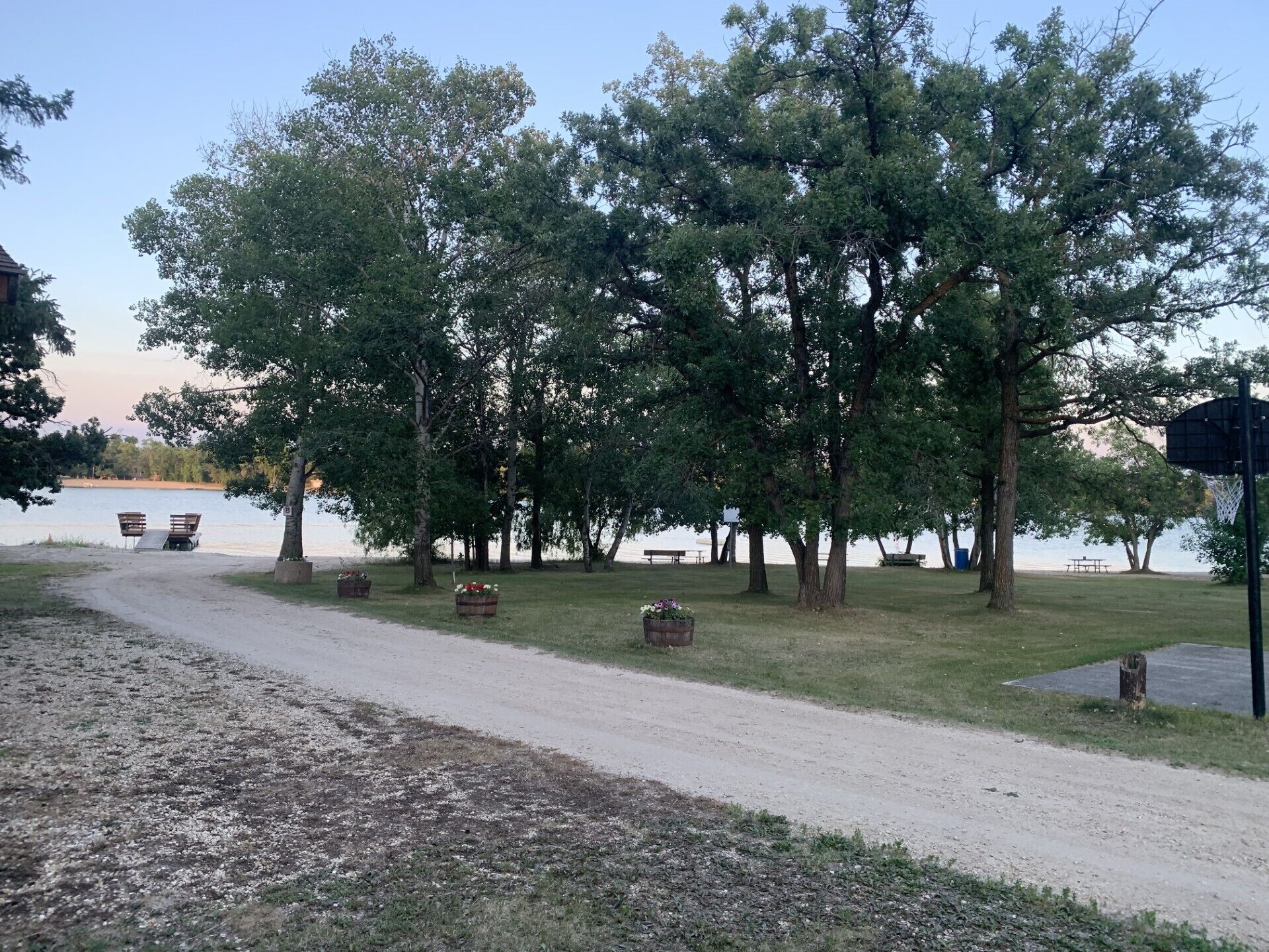 Enceinte de l’hébergement