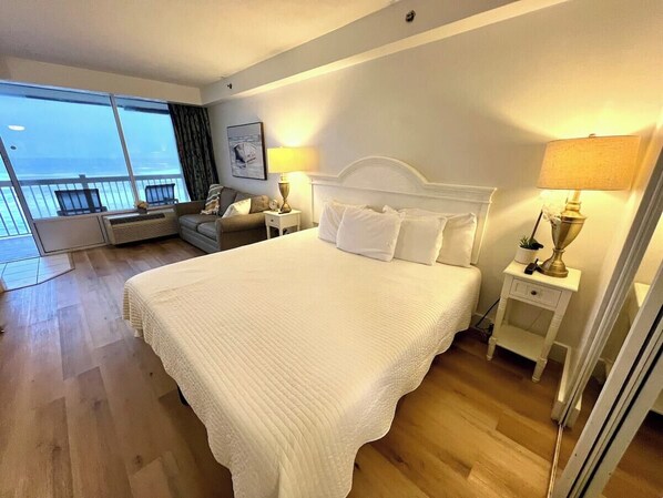 Iron/ironing board, WiFi, bed sheets