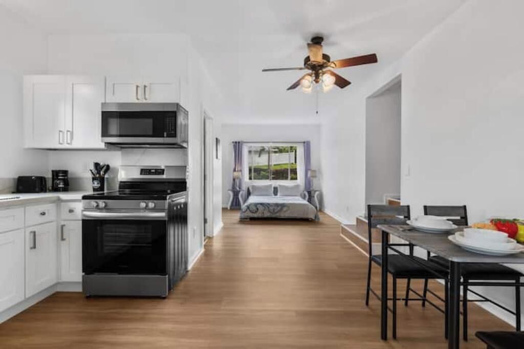 Mikrovågsugn, ugn och spishäll