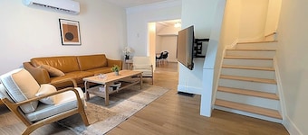 Renovated Ravine Cottage | Walk to Beach | Sleeps 8 | A/C, BBQ, & Firepit
