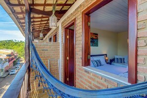 Triple Room, Balcony | Balcony - Pousada Galeão (Itacaré)