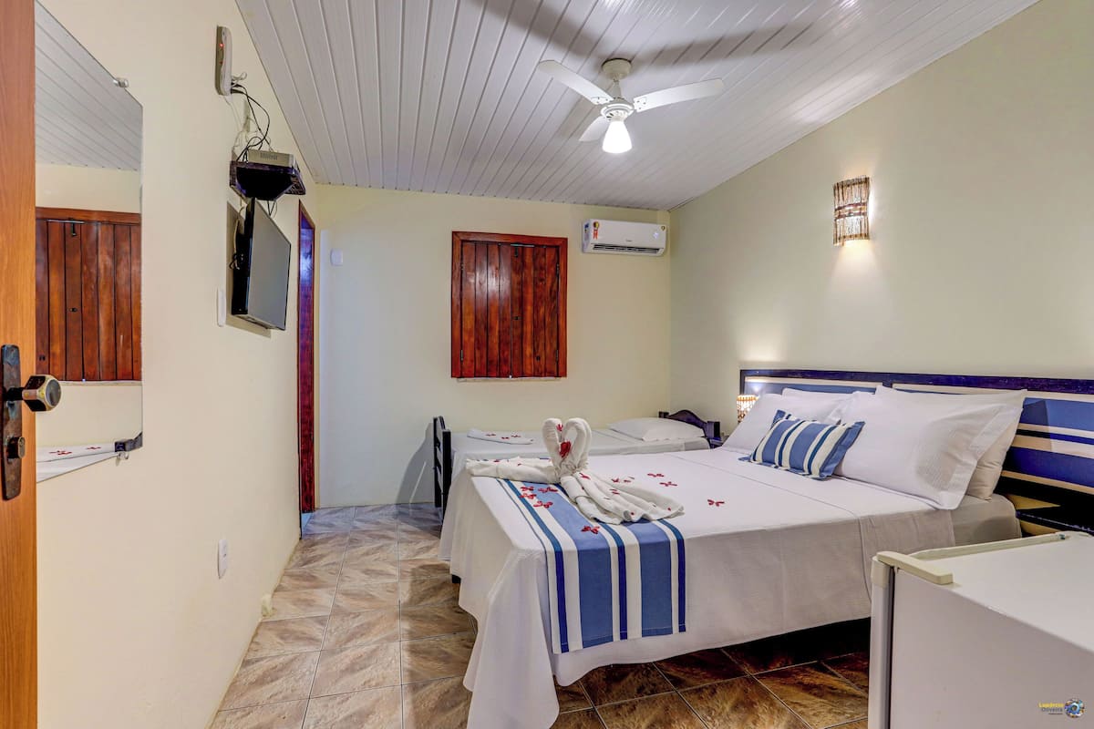 Quarto triplo | Wi-Fi de cortesia
