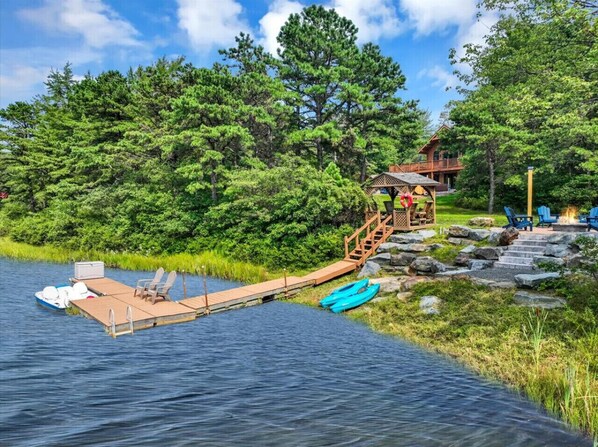 Property grounds - NEW: Lakefront, Hot Tub, Sauna, Game Room, Boat (Long Pond)