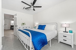 1 bedroom, iron/ironing board, free WiFi, bed sheets