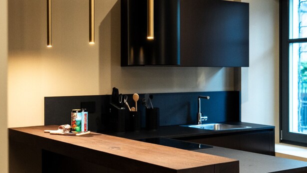 Fridge, oven, dishwasher, electric kettle